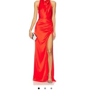 NBD Scarlet Halter Maxi Dress